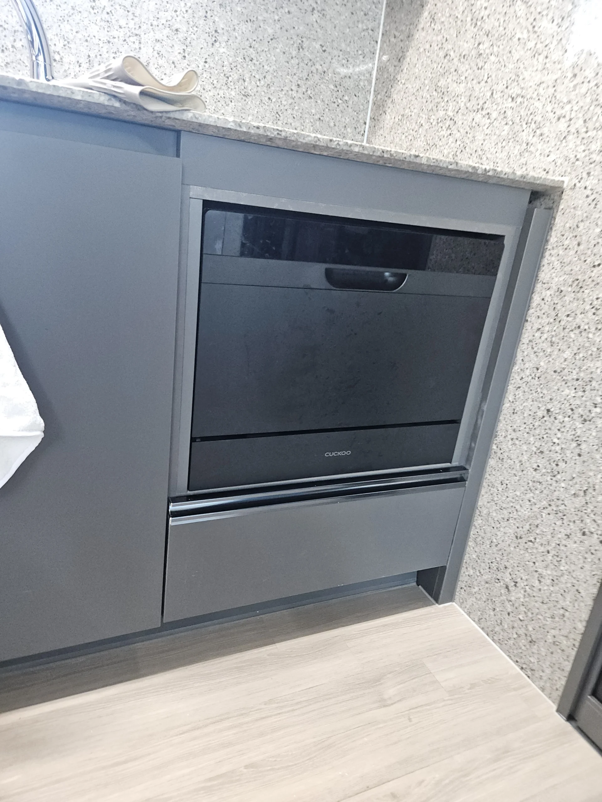 주방하부장리폼 시공 완료 현장